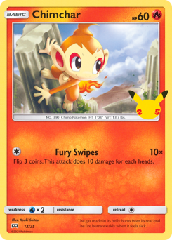 Pokemon McDonald's Collection 2021 Chimchar - 12