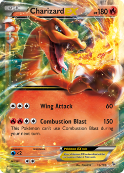 Pokemon Flashfire Charizard-EX - 12