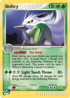 Pokemon Sandstorm Shiftry - 12