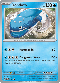 Pokemon Scarlet & Violet Black Star Promos Dondozo - 12