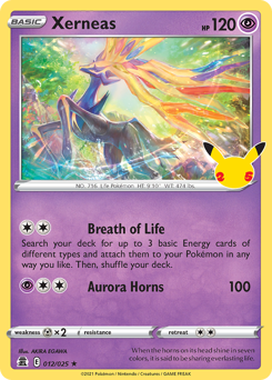 Pokemon Celebrations Xerneas - 12