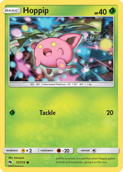 Pokemon Lost Thunder Hoppip - 12