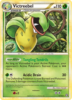Pokemon HS—Triumphant Victreebel - 12