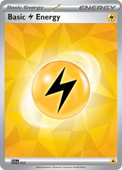 Pokemon Scarlet & Violet Energies Basic Lightning Energy - 12