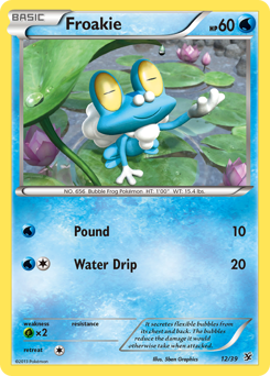 Pokemon Kalos Starter Set Froakie - 12