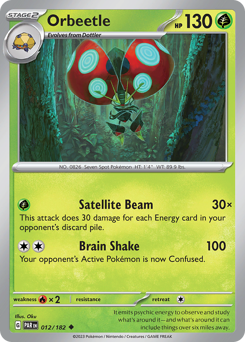 Pokemon Paradox Rift Orbeetle - 12