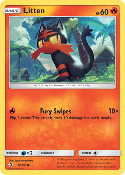Pokemon Dragon Majesty Litten - 12