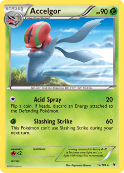 Pokemon Noble Victories Accelgor - 12