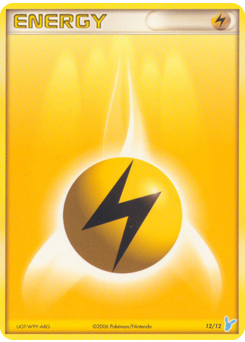 Pokemon EX Trainer Kit 2 Minun Lightning Energy - 12
