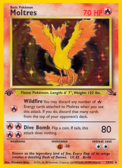 Pokemon Fossil Moltres - 12