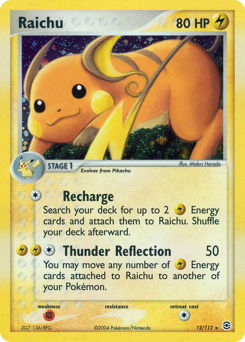 Pokemon FireRed & LeafGreen Raichu - 12