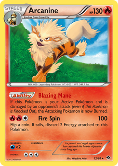 Pokemon Next Destinies Arcanine - 12