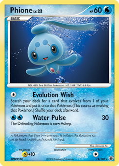 Pokemon Majestic Dawn Phione - 12