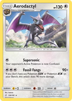 Pokemon Team Up Aerodactyl - 130