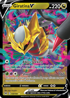 Pokemon Lost Origin Giratina V - 130