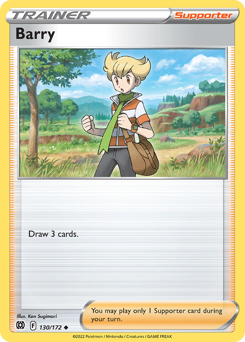 Pokemon Brilliant Stars Barry - 130
