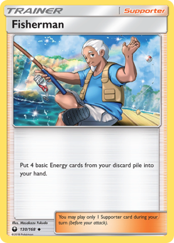 Pokemon Celestial Storm Fisherman - 130