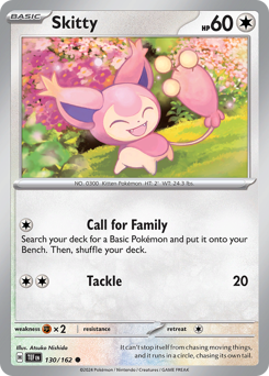Pokemon Temporal Forces Skitty - 130