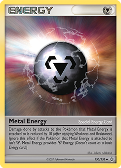 Pokemon Secret Wonders Metal Energy - 130