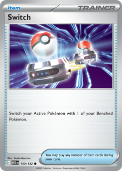 Pokemon Mega Evolution Switch - 130