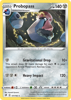 Pokemon Rebel Clash Probopass - 131