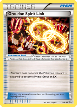 Pokemon Primal Clash Groudon Spirit Link - 131