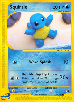 Pokemon Expedition Base Set Squirtle - 131