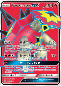 Pokemon Guardians Rising Turtonator-GX - 131