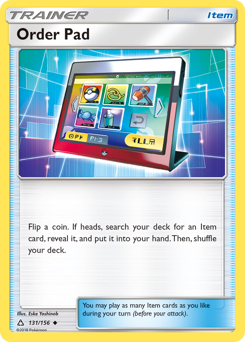 Pokemon Ultra Prism Order Pad - 131