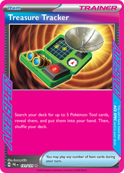 Pokemon Prismatic Evolutions Treasure Tracker - 131