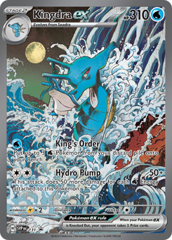 Pokemon Scarlet & Violet Black Star Promos Kingdra ex - 131