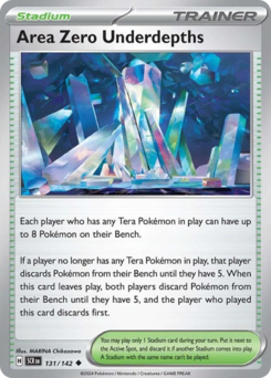 Pokemon Stellar Crown Area Zero Underdepths - 131