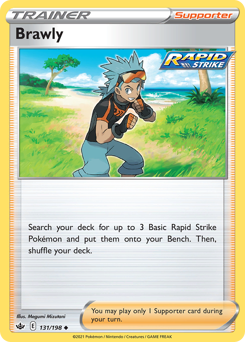 Pokemon Chilling Reign Brawly - 131