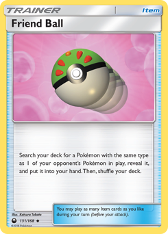 Pokemon Celestial Storm Friend Ball - 131