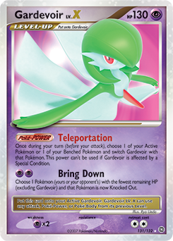 Pokemon Secret Wonders Gardevoir LV.X - 131