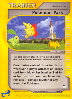 Pokemon Aquapolis Pokémon Park - 131