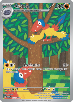 Pokemon White Flare Archen - 131