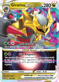 Pokemon Lost Origin Giratina VSTAR - 131