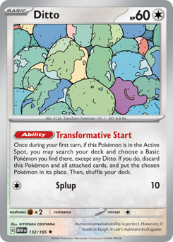 Pokemon 151 Ditto - 132