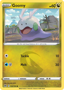 Pokemon Lost Origin Goomy - 132