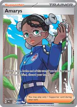 Pokemon Prismatic Evolutions Amarys - 132