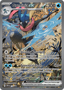 Pokemon Scarlet & Violet Black Star Promos Greninja ex - 132