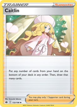 Pokemon Chilling Reign Caitlin - 132