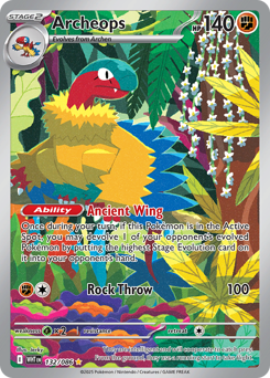 Pokemon White Flare Archeops - 132