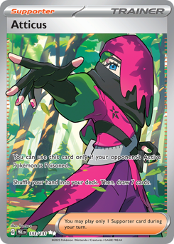 Pokemon Prismatic Evolutions Atticus - 133