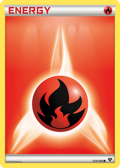 Pokemon XY Fire Energy - 133