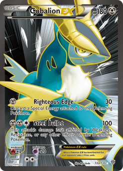 Pokemon Plasma Storm Cobalion-EX - 133