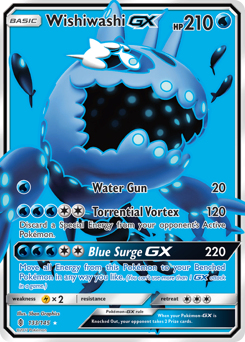 Pokemon Guardians Rising Wishiwashi-GX - 133