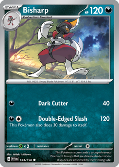 Pokemon Scarlet & Violet Bisharp - 133