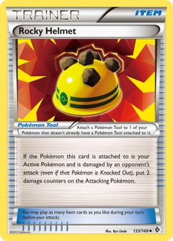 Pokemon Boundaries Crossed Rocky Helmet - 133